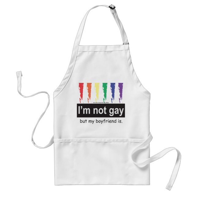 Gay Boyfriend Apron (Front)