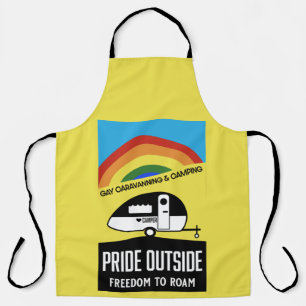 Gay caravan camping apron