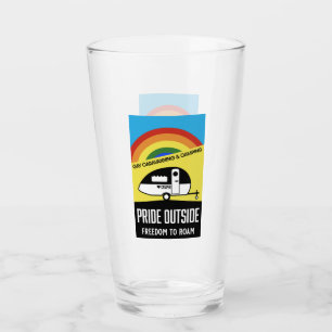 Gay caravan camping T-Shirt Glass