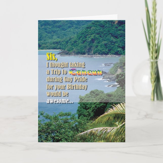 Gay Cards - CanCun (Front)