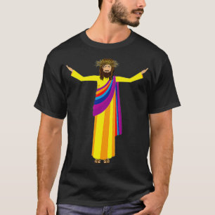 Gay Christian  Jesus Pride Religion LGBTQ Premium  T-Shirt