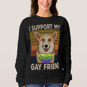 Gay Corgi Dog 777 Sweatshirt
