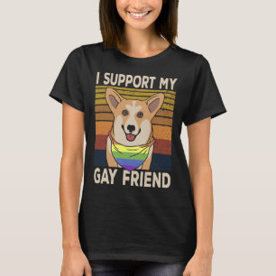 Gay Corgi Dog 777 T-Shirt
