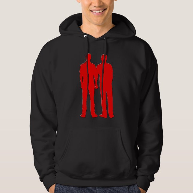 Gay Couple Sweatshirt (Front)