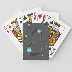 Gay Crescent Moon Playing Cards