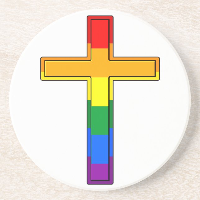 Gay Cross Coaster (Front)