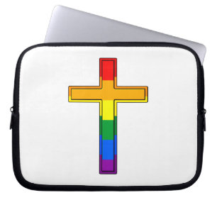 Gay Cross Laptop Sleeve