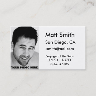 Gay Cruise Card