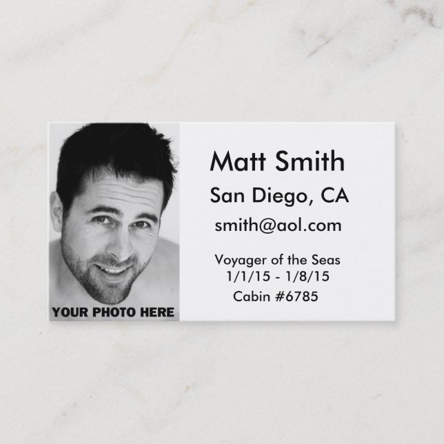 Gay Cruise Card (Front)