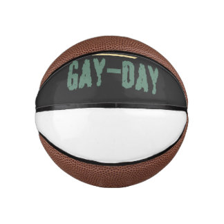 gay day mini basketball