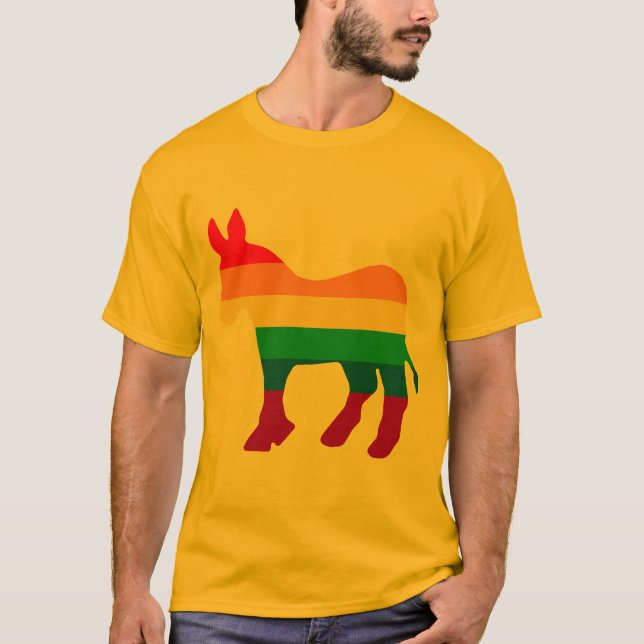 GAY DEMOCRAT T-Shirt (Front)