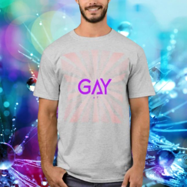 Gay Dimension Purple T-Shirt (Creator Uploaded)