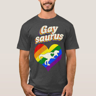 Gay Dino Funny LGBT T-Shirt