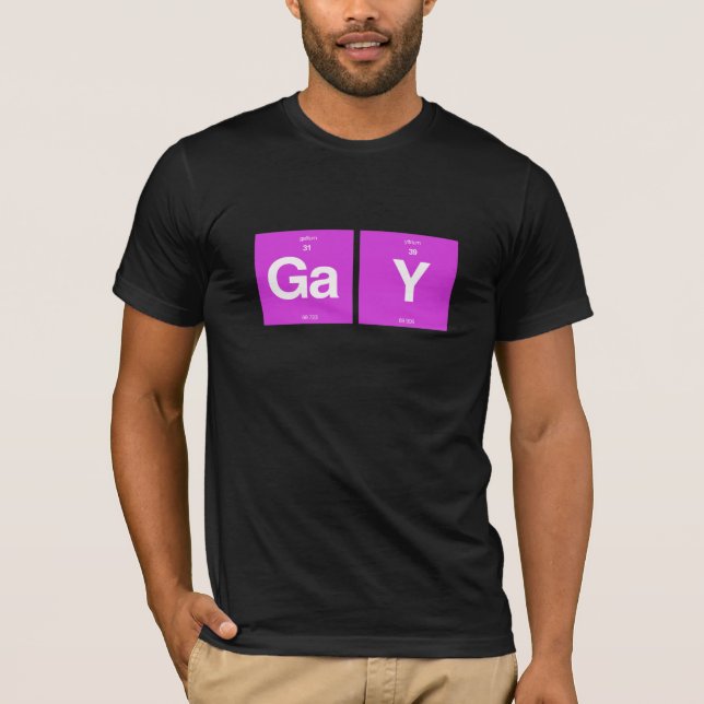 GAY ELEMENTS T-Shirt (Front)