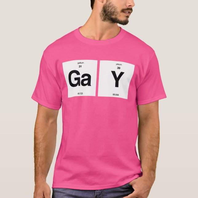 GAY ELEMENTS T-Shirt (Front)