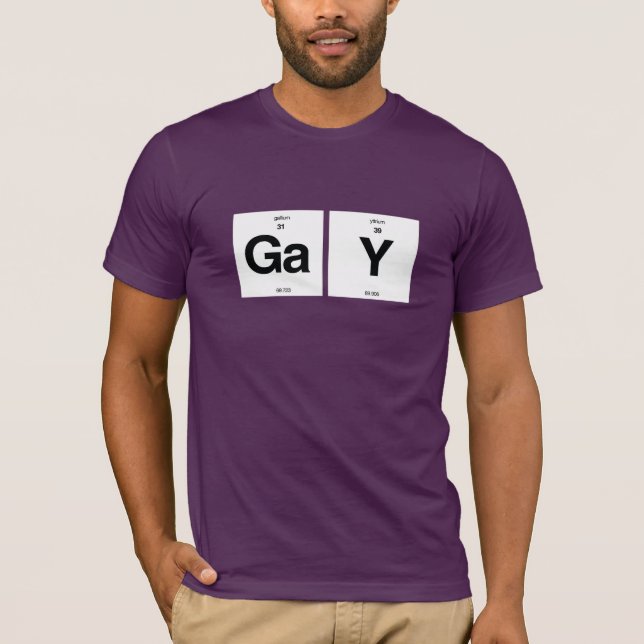 GAY ELEMENTS T-Shirt (Front)