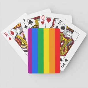 GAY FLAG ORIGINAL -.png Playing Cards