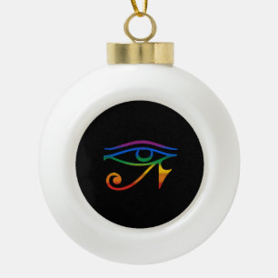 Gay Goth Pride Ceramic Ball Christmas Ornament