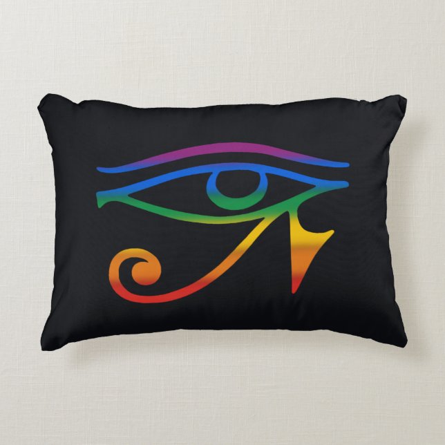 Gay Goth Pride Flag Decorative Cushion (Front)