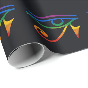 Gay Goth Pride Flag Wrapping Paper