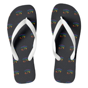 Gay Goth Pride Jandals