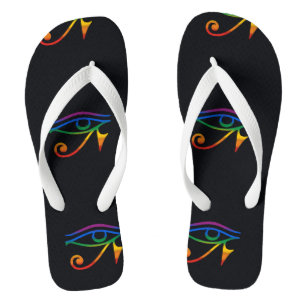Gay Goth Pride Jandals