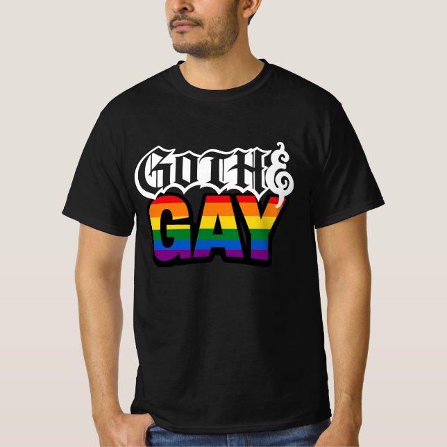 Gay Goth T-Shirt (Front)