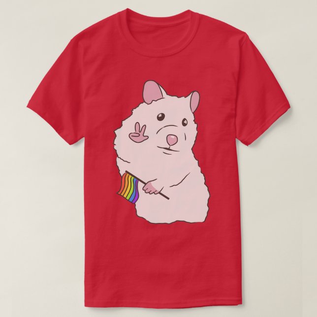 Gay hamster  T-Shirt (Design Front)