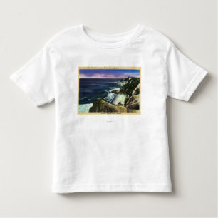 Gay Head Cliffs, Striped Bass Fishing Grounds Toddler T-Shirt