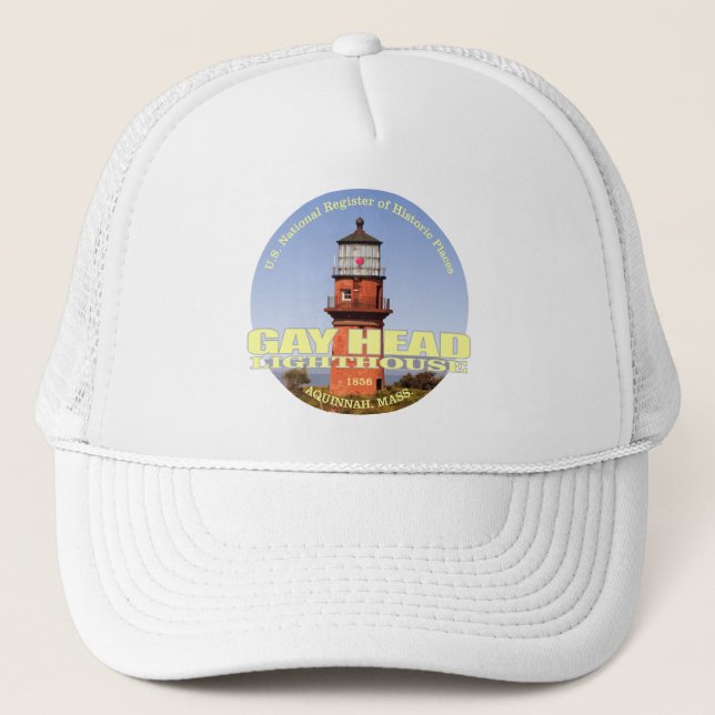 Gay Head Light Trucker Hat (Front)