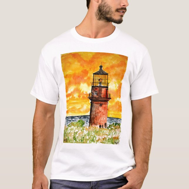 gay head lighthouse marthas vineyard shirt (Front)