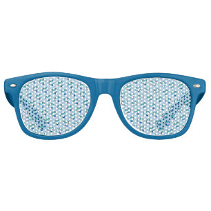 Gay Heart Pattern Retro Sunglasses