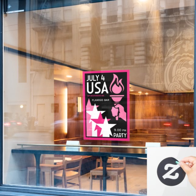 Gay Independence Day (Cafe Window)