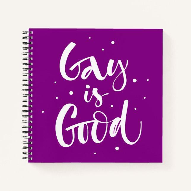 Gay is Good Notebook (Front)