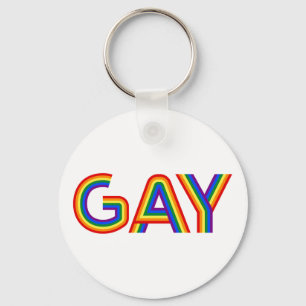 GAY KEY RING