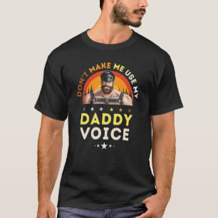 Gay Leather Gay Daddy Man Bear Kink Gay Bearded Da T-Shirt