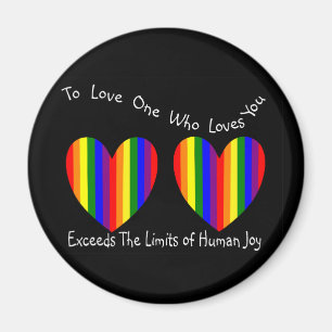 Gay/Lesbian Valentine Cards and Gifts Magnet