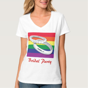 Gay Lesbian Wedding T-Shirt