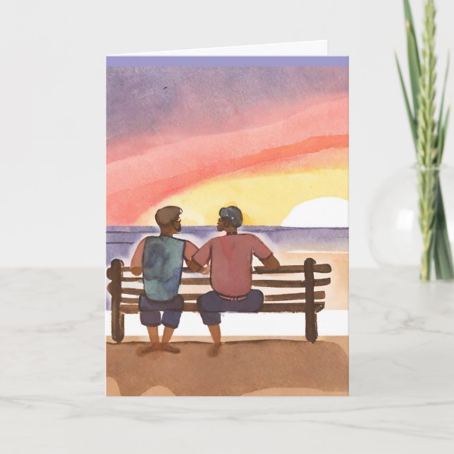 gay lgbtq last night was magical card (Front)