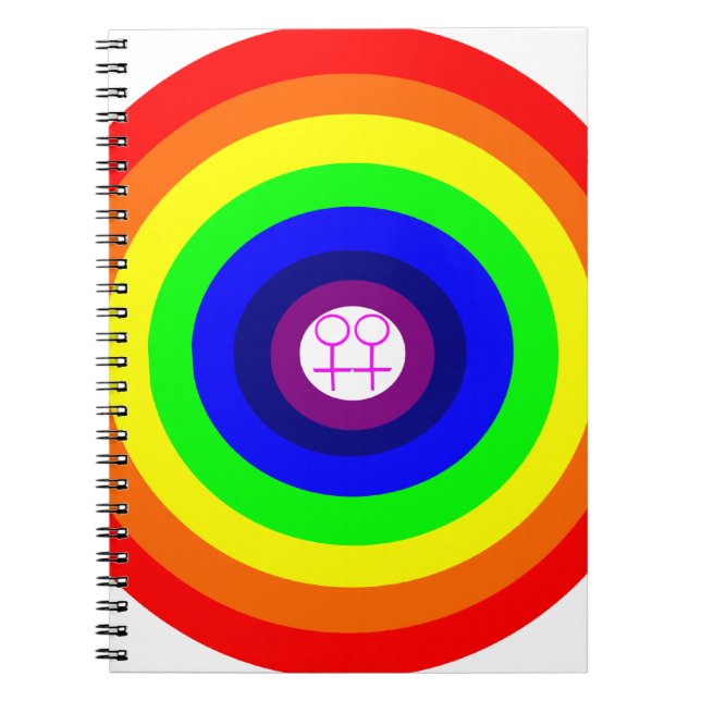 Gay Lovers Customisable Notebook (Front)
