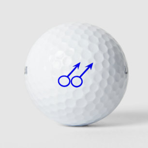 Gay Lovers Golf Ball
