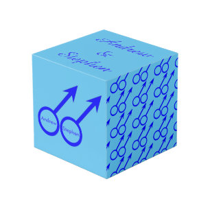Gay Lovers Personalised Photo Cube