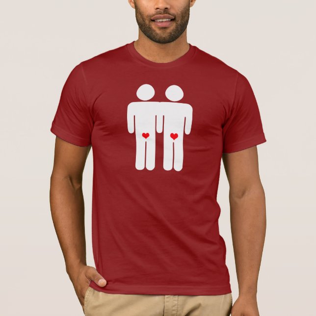 Gay Lovers T-Shirt (Front)