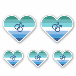 Gay Male Azure MLM Heart