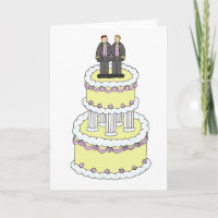 Gay Male Couple Wedding Congratulations