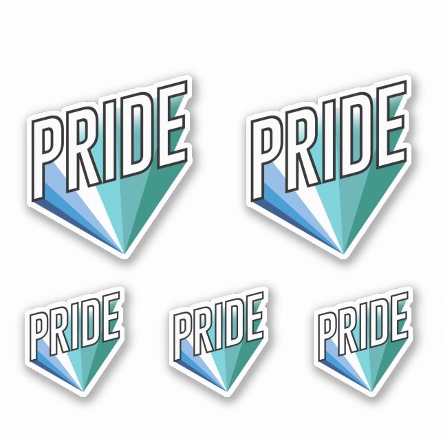 Gay Male Pride Burst (Front)