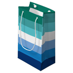 Gay Male Pride Flag Small Gift Bag