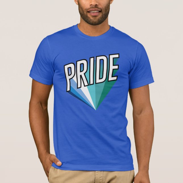 Gay Male Pride T-Shirt (Front)