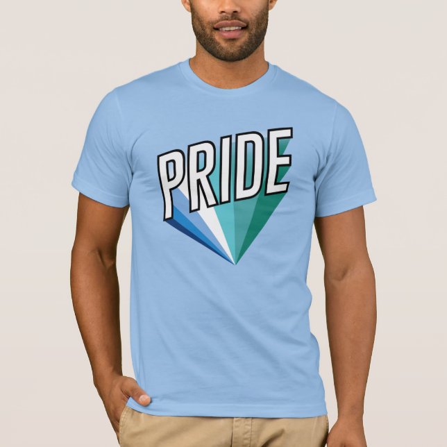 Gay Male Pride T-Shirt (Front)