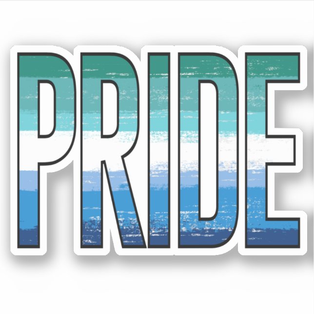 Gay Male Pride Word (Front)